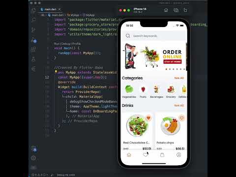 Flutter Grocery App UI Kit