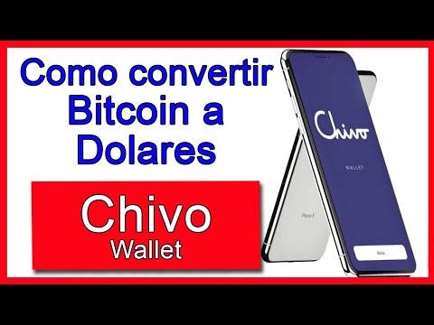 Como convertir Bitcoin a Dólares Chivo Wallet