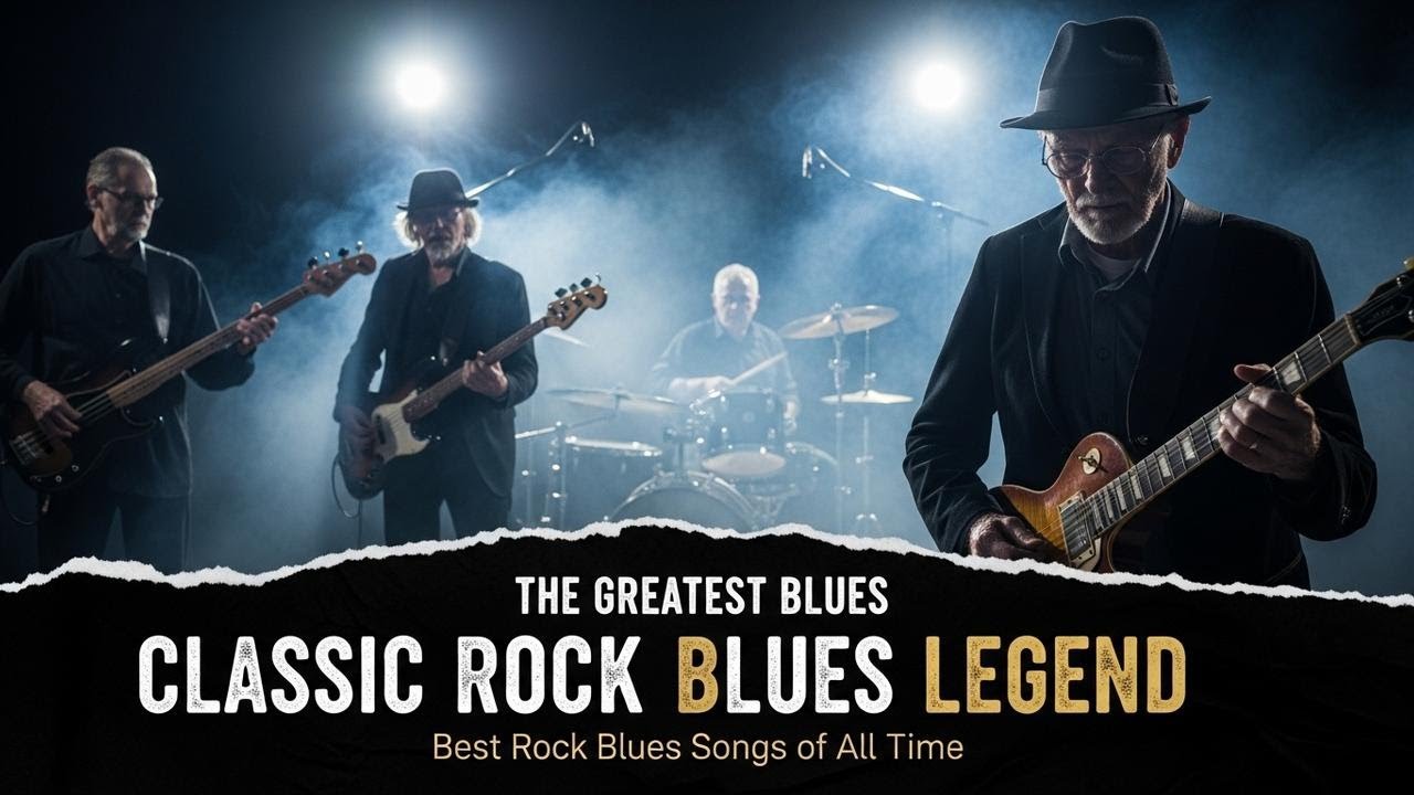 Eric Clapton, ZZ Top, Jimi Hendrix, BB King, Muddy Waters – Legendary Guitar Riffs & Vocals