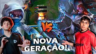 LOUD XYNO vs RED ZYNTS, ROUND 1 - A NOVA GERAÇÃO NO TOP CHEGOU!! - AQUECIMENTO CBLOL 2026