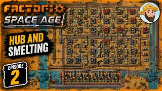Factorio: Space Age (Experimental) - Hub & Smelting Guide | Episode 2 #factorio #theontariogardener