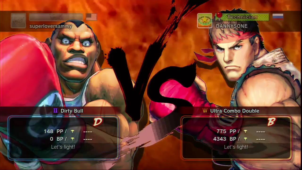 ULTRA STREET FIGHTER 4  ( superloversammy vs DANNYSONE )