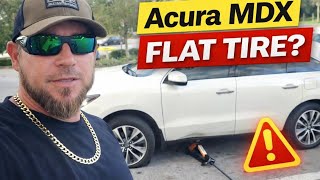 How to Change a Tire on an Acura MDX – Jack Points & Spare Location