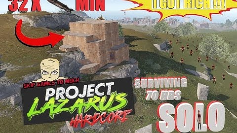 PROJECT LAZARUS-MOST MODDED SERVER IN RUST ( A FULL WEEK SOLO )