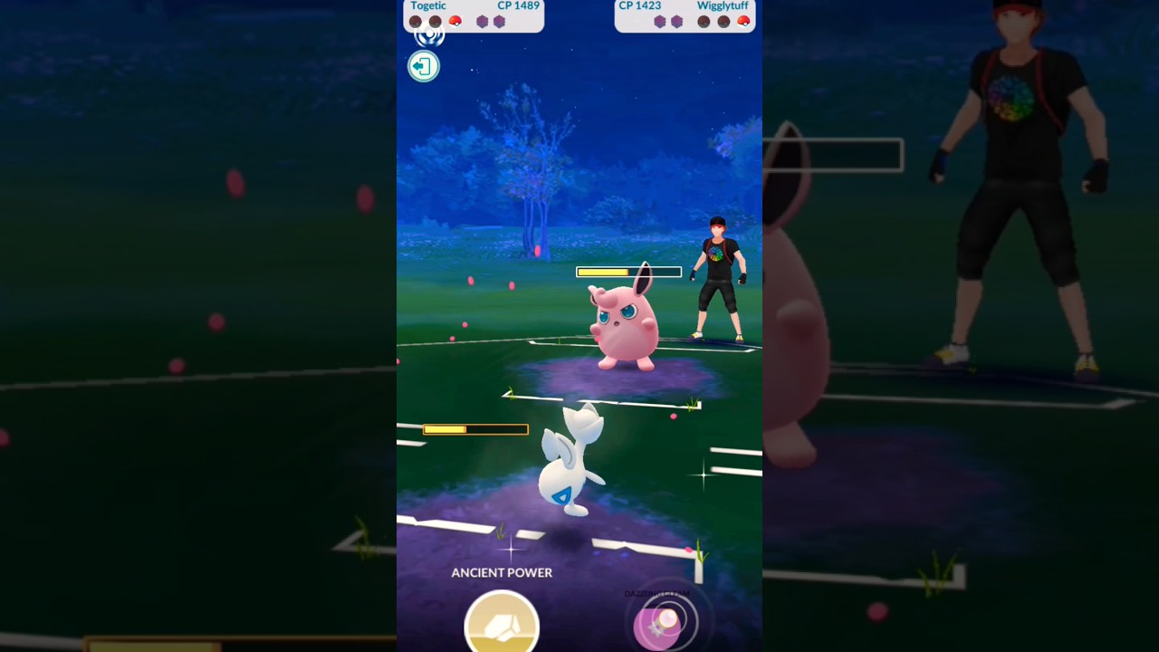 Togetic vs. Wigglytuff! Which fairy-type Pokémon will conquer the battle? 🎃👻
