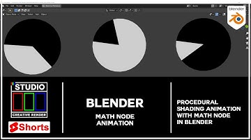 Blender 3.0 apha shading animation with simple math nodes  #shorts