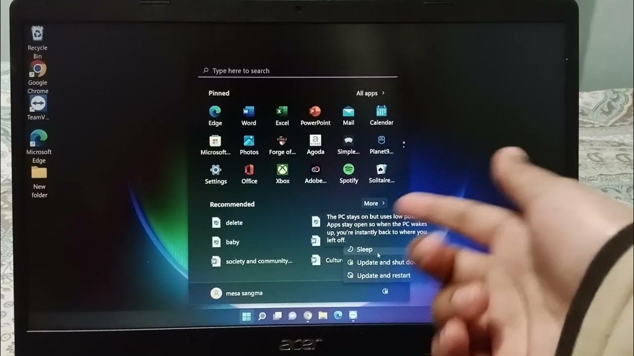 Acer laptop sleep mode how to set sleep mode acer laptop sleep mode