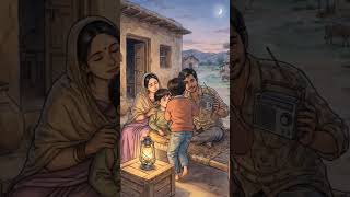 Real 90s Indian Village Life 🌙 | Radio, Bijli Cut &amp; Family ❤️ #indianvillage #villagelife