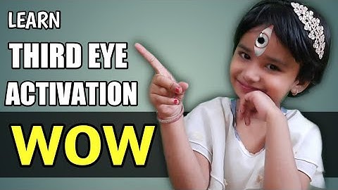 LEARN STEP BY STEP THIRD EYE ACTIVATION