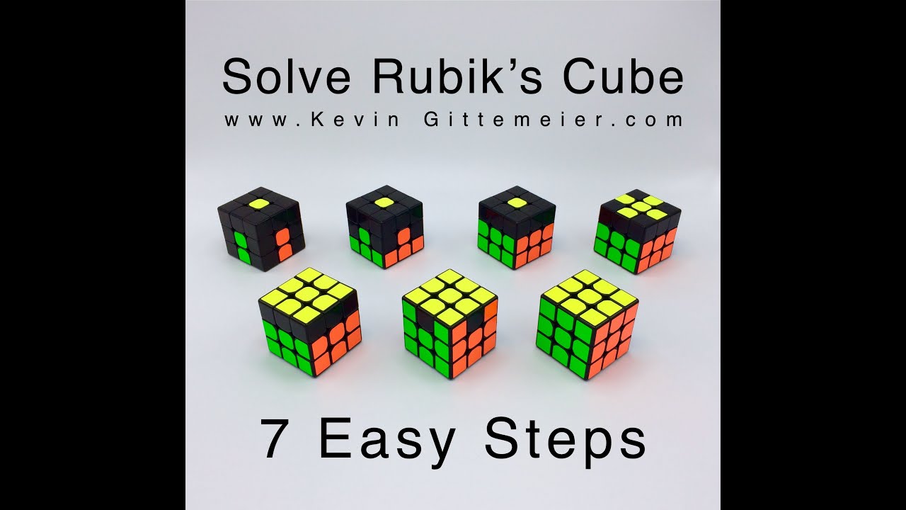 👉 How to Solve a 3x3 Rubik's Cube In No Time The Easiest Tutorial💯💯💯💯 ...