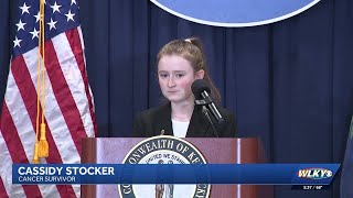 Pediatric cancer awareness event held in Kentucky