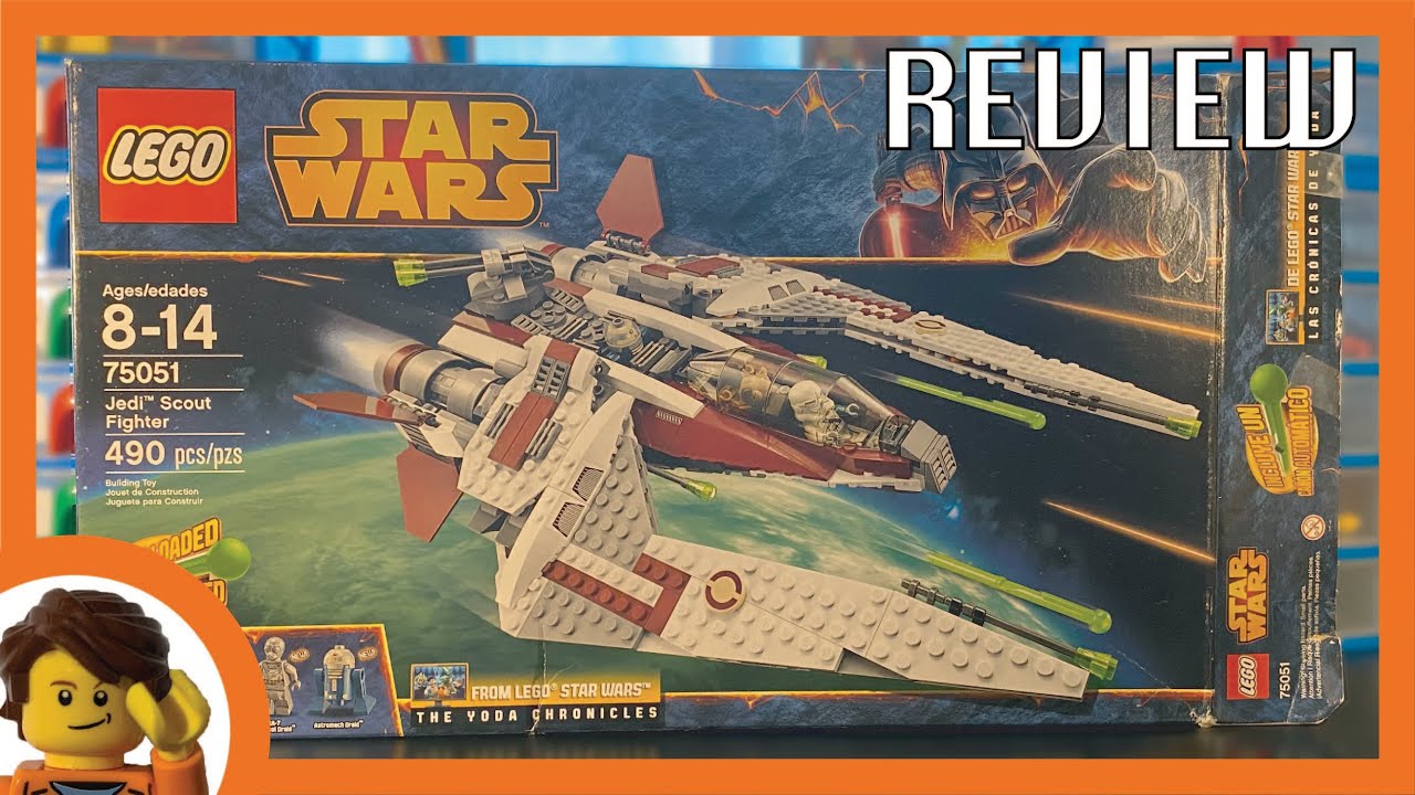 Jedi Scout Fighter (75051) LEGO Set Review - YouTube