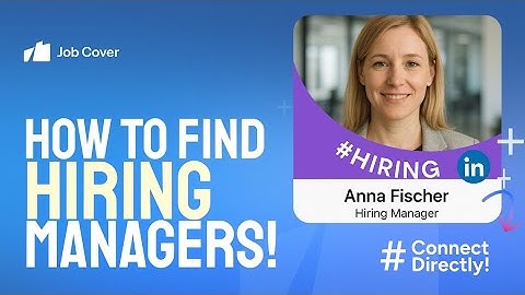 How to Find Hiring Managers (The Secret to Getting Hired) | LinkedIn Strategy | Job Hunt