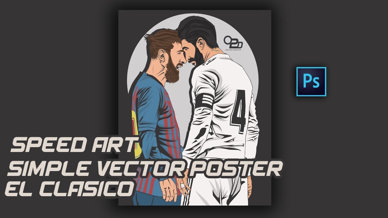 Jual Poster Vector El Clasico Kab Banyuasin Gustystore Tokopedia
