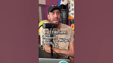 What Are The Top 5 Played Video Games of All Time?! #shorts #podcast #top5 #videogames #guessinggame