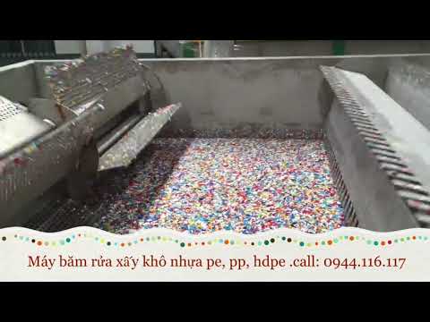 Video Máy tạo hạt nhựa tái sinh, nhựa thu hồi, hạt nhựa tái... - youtube