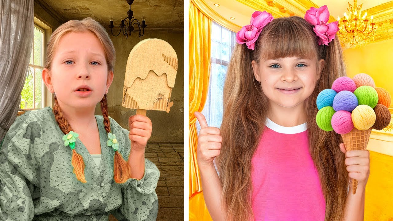 История Бедной и Богатой девочки