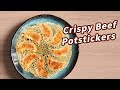 Crispy Beef Potstickers 出锅秒光的冰花牛肉锅贴，原来这么简单！  | 曼食慢语