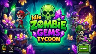 idle Zombie Gems Tycoon Games Mobile Game | Gameplay Android screenshot 4
