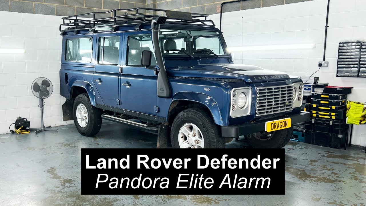Land Rover Defender Pandora Elite Alarm Dragon Car Alarms LCD