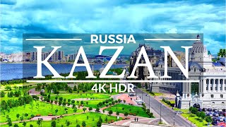 Kazan, Russia 🇷🇺 - by drone in 4K HDR (60fps)