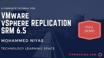 VMware vSphere Replication with SRM - vSphere Replication Appliance