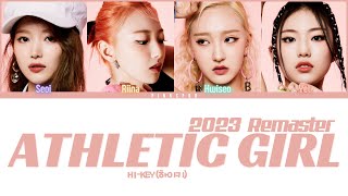 H1-KEY (하이키) ATHLETIC GIRL (2023 Remaster) [Color Coded Lyrics | Rom | Han | Eng]