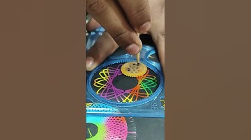 Colorful Spirograph Drawing #shorts #spirograph #viral
