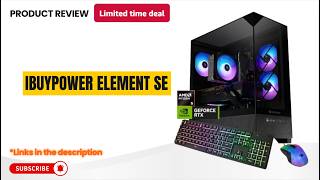 iBUYPOWER Element SE Gaming PC Review – Ryzen 5 8400F, RTX 3050 6GB, 16GB DDR5, 1TB SSD