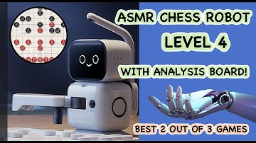 ASMR Robot playing Chinese chess using camera and articulated arm (xiangqi) - LEVEL 4