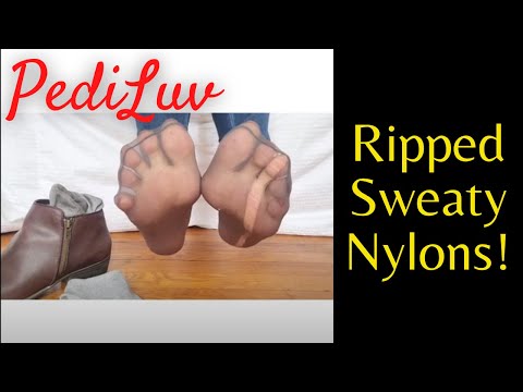 PediLuv reveals ripped nylons and smelly socks