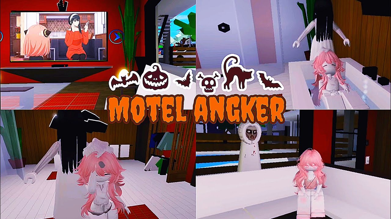 A DAY IN MY LIFE nginep di hotel angker 💀👻 || horror bgt 😭 || Brookhaven rp 🏡 roblox Indonesia  🇮🇩