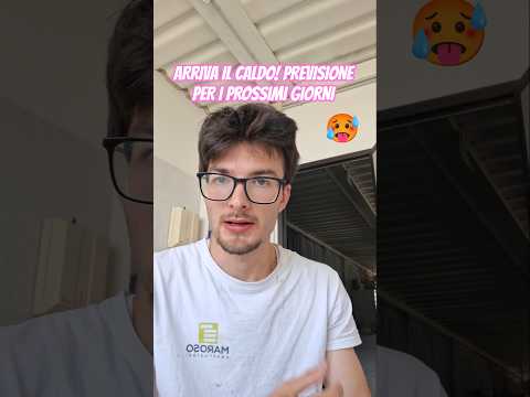 Video ?PRIMA ONDATA DI CALDO IN ARRIVO SULL'ITALIA! STOP AI TEMPORALI E PAUSA SOLEGGIATA DA NORD A SUD