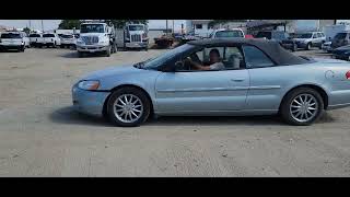 2001 CHRYSLER SEBRING CONVERTIBLE
