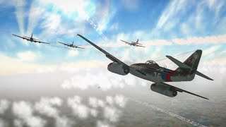 Me 262 shot down B-17 Flying Fortress |GSWW2 (cinematic)
