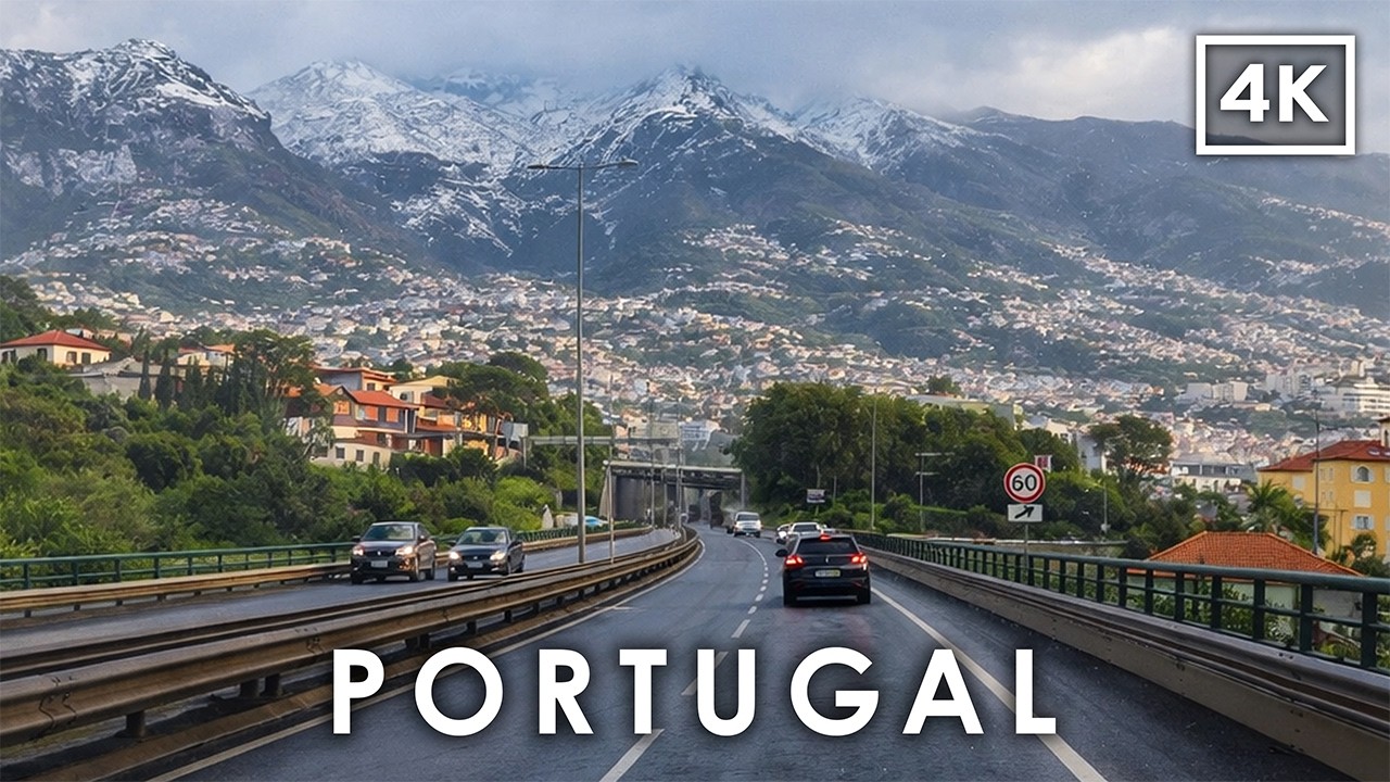 Снег на МАДЕЙРЕ!? ❄️ | 4K Живописная Поездка в Горы