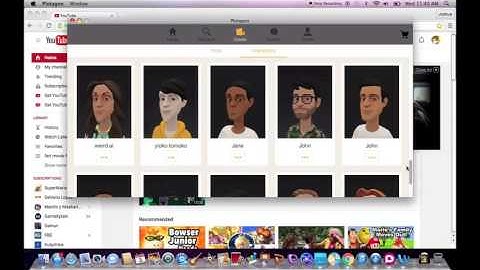 all the character from plotagon