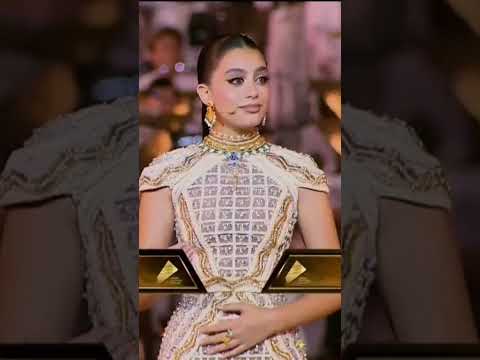 ياسمينا العبد وحنين الشاطر من حفل افتتاح المتحف المصري الكبير ياسميناالعبد ص6و