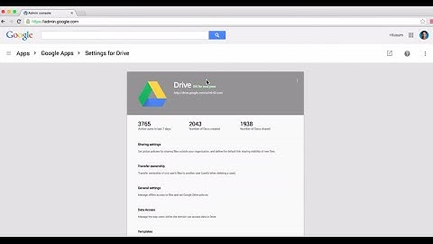 Google Drive for Work: Secure sharing