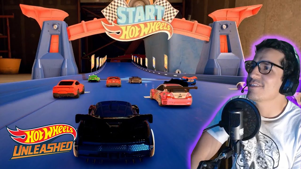 MI MCLAREN TUNEADO CARRERAS CON MIS PANAS HOT WHEELS UNLEASHED