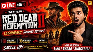 RDR2 LIVE Hindi | Open World Chaos, Missions &amp; Fun | Red Dead Redemption 2