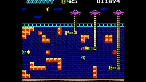 BOMBERBOT (2023) Walkthrough, ZX Spectrum