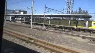 八高線209系3000番台ハエ64編成車窓 八王子~拝島