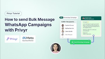 How to Bulk Message with WhatsApp Campaigns | Privyr Tutorial