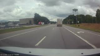 DASHCAM TIRE BLOWOUT