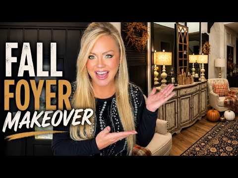 Transforming My Foyer For Fall | Traditional Decor And DIY Updates 🍂 thumbnail