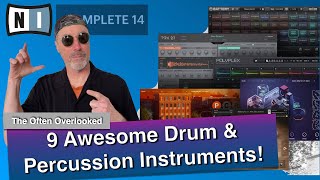 Celebrity NI Komplete 14 | Just The 9 Awesome Drum & Percussion Instruments Wealth