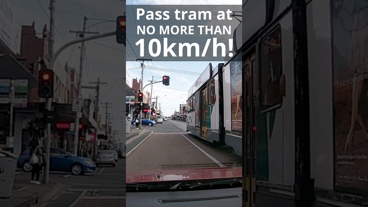 How to not run people over at tram stops!