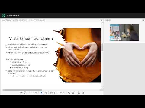 Suoliston hyvinvoinnin tukeminen - merkitys ja keinot -luento