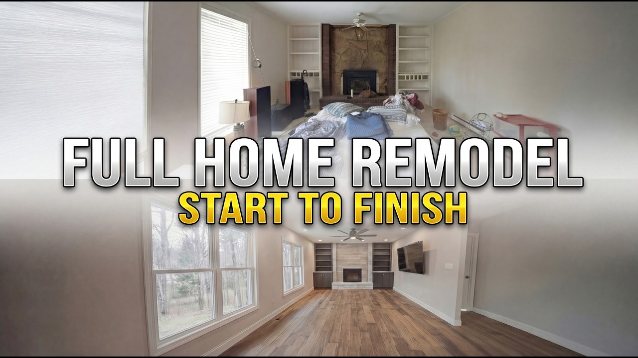 Full Home Transformation | Construction ASMR | KBUILD Series